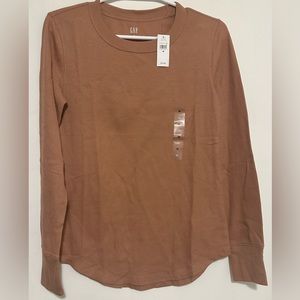 NWT Gap camel thermal, size medium.